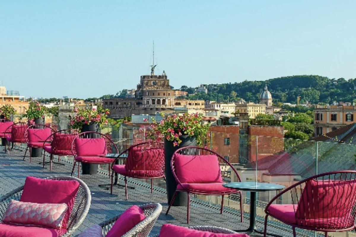 Hotel Orazio Palace 4 stelle lusso - Roma - Conversione immobile storico da terziario a ricettivo